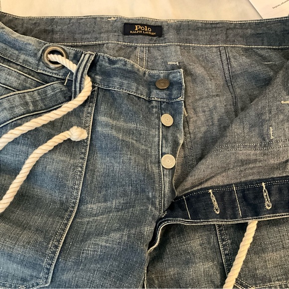 Polo Ralph Lauren Wide Leg Capri Jeans - NWT - Picture 7 of 10